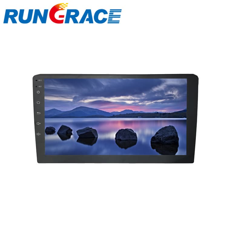 Rungrace touch screen 10_1 inch universal car dvd player